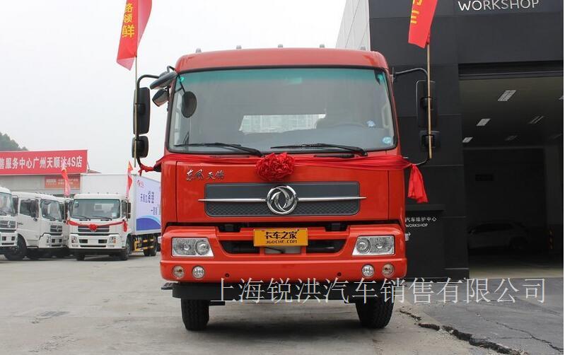 东风商用车 天锦中卡 160马力 4X2 7.7米排半厢式载货车(DFH5120XXYB2)-上海东风卡车，上海东风天锦载货车