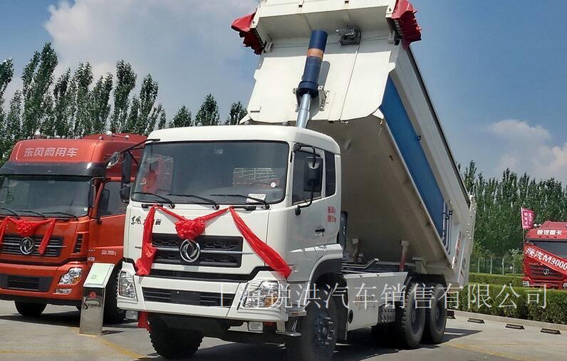 东风商用车 大力神准重卡 300马力 6X4 5.8米自卸车(渣土车)(DFL3258A6-K20H)-上海东风卡车，上海东风卡车4S