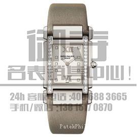 上海嘉定区百达翡丽4908/200G-001回收旧手表