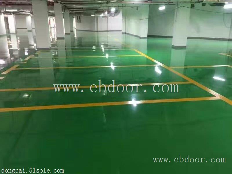深圳地下停车场地坪漆-停车场地面油漆翻新