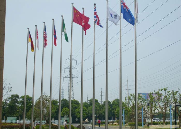 上海旗杆制作�