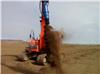 挖掘机改装螺旋钻机|挖改