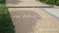 广州彩色压花路面-彩色水泥压花路面