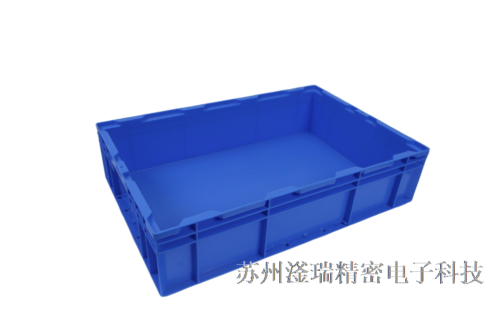苏州滏瑞厂家供应专用加厚抗摔耐用塑料箱HP-6B耐用物流箱定制批发