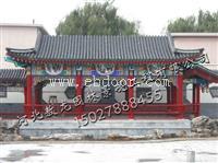 古建四合院彩绘