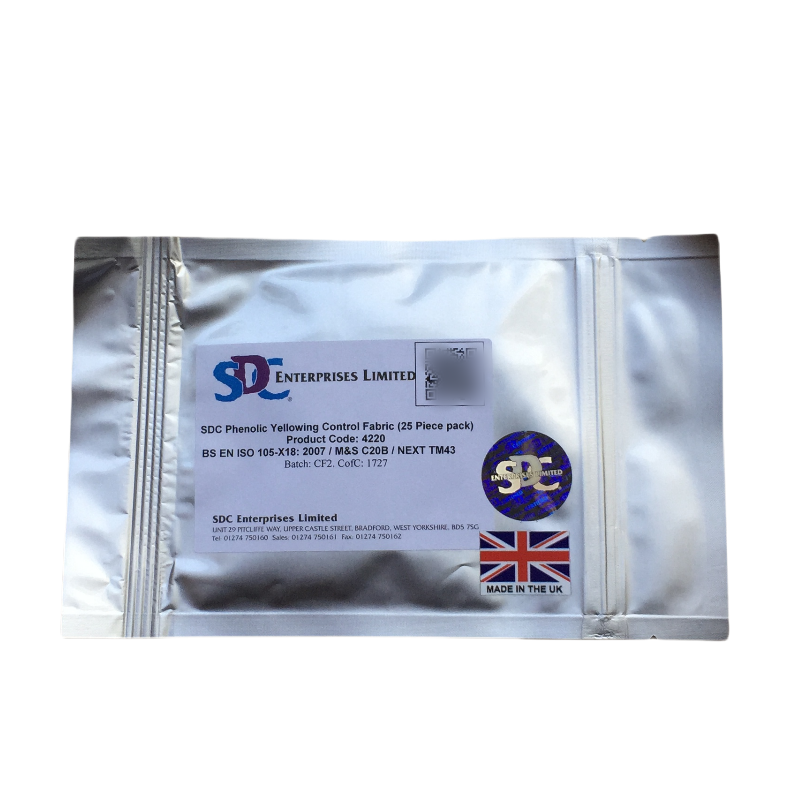 SDC酚黄变试验控制布4220