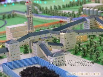 华能伊敏煤电联营发电厂平面模型设计�