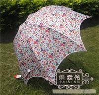 09新款碎花淑女公主长伞/防紫外线设计 