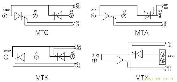 普通晶闸管模块�