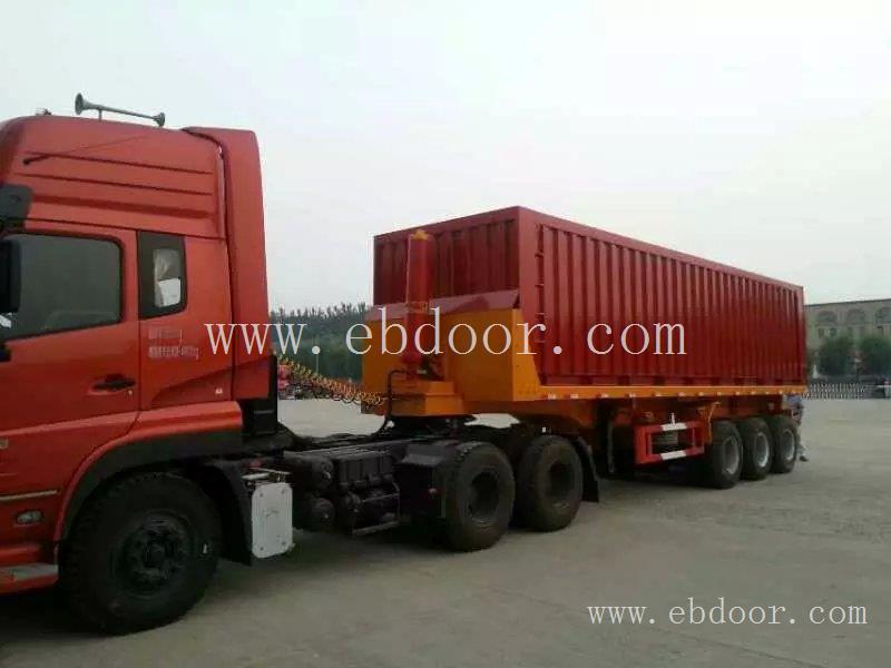 11米轻型后翻自卸半挂车图片 轻型半挂车