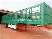 厂家直销11米鹅颈式栏板半挂车公告价格