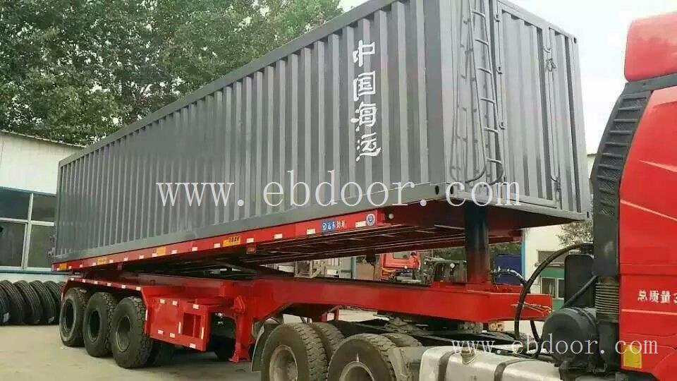 集装箱后翻自卸半挂车可以上户吗