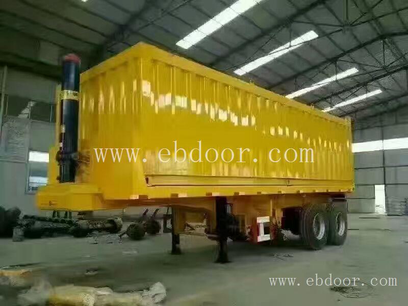 9.5米后翻自卸半挂车配德龙X3000