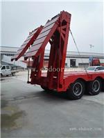 梁山13米轻型低平板半挂车报价-盛源专用