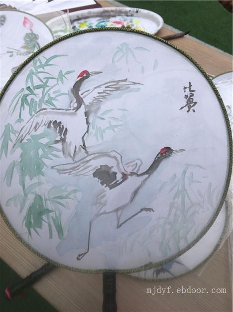 宫扇彩绘艺术