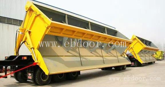13米重型侧翻自卸半挂车定做价格