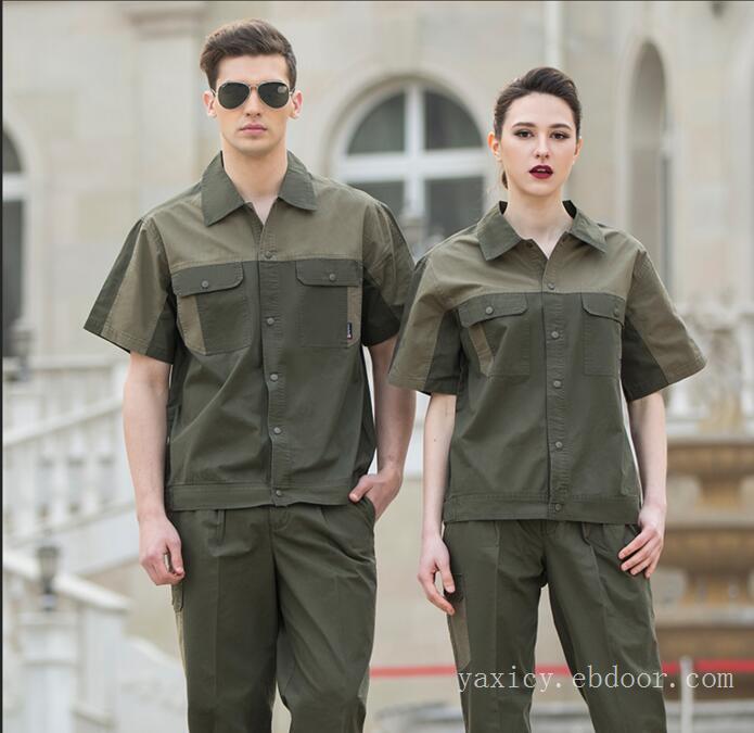 夏季工作服定做厂家-上海夏季工作服订做价格