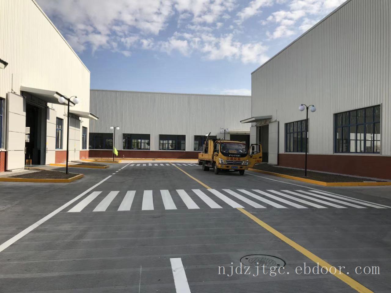 南京道路划线-达尊企业厂区道路车间划线的原则和技巧