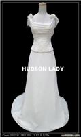 上海婚纱礼服定做报价-分体雪纺小拖尾-DA8156-1X 