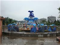 游乐设备激战鲨鱼岛，机械激战鲨鱼岛