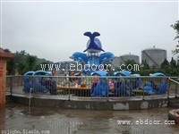 游乐设备激战鲨鱼岛，机械激战鲨鱼岛