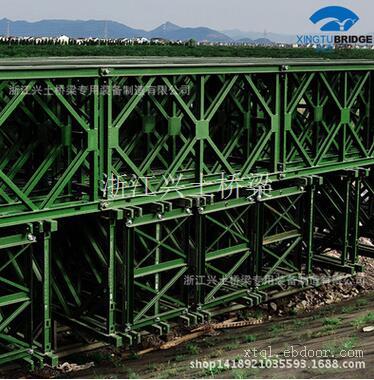 供应优质321型贝雷片 海上施工平台贝雷架厂家 钢便桥 桁架贝雷梁
