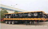包头13米 挖掘机 勾机板式运输半挂车制造厂家