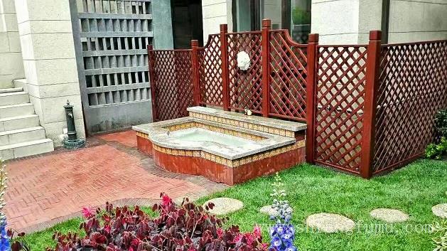 花园木围栏