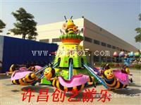 品质可靠创艺游乐自控小蜜蜂游乐设备质量好