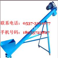 不锈钢螺旋叶片绞龙上料机 U型槽螺旋提升机价格和图片