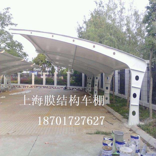上海膜结构车棚_上海膜结构停车棚