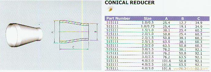 CONICAL REDUCER�