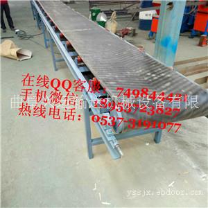 兴运牌槽钢四滚筒防爆偏皮带输送机 移动式可调高低皮带机