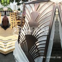 直供黑色镜面不锈钢屏风,304不锈钢雕花