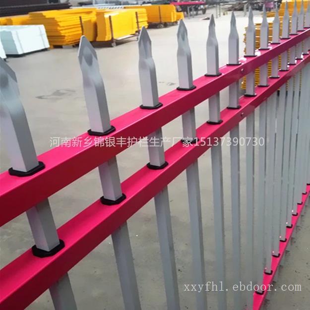 郑州厂家供应方管金属栅栏 围墙栏杆定制