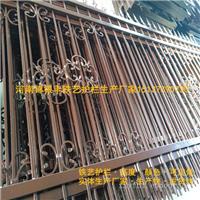 郑州锌钢方管铁艺护栏 欧式铁艺栅栏