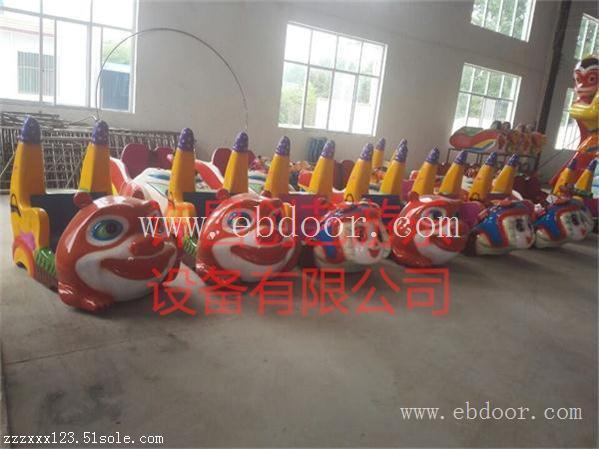 哈尔滨创艺自主创新轨道小火车香蕉环车游艺设施火爆批发价销售