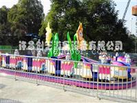 哈尔滨创艺推出精致新品电动小火车游乐设备公园广场轨道小火车利