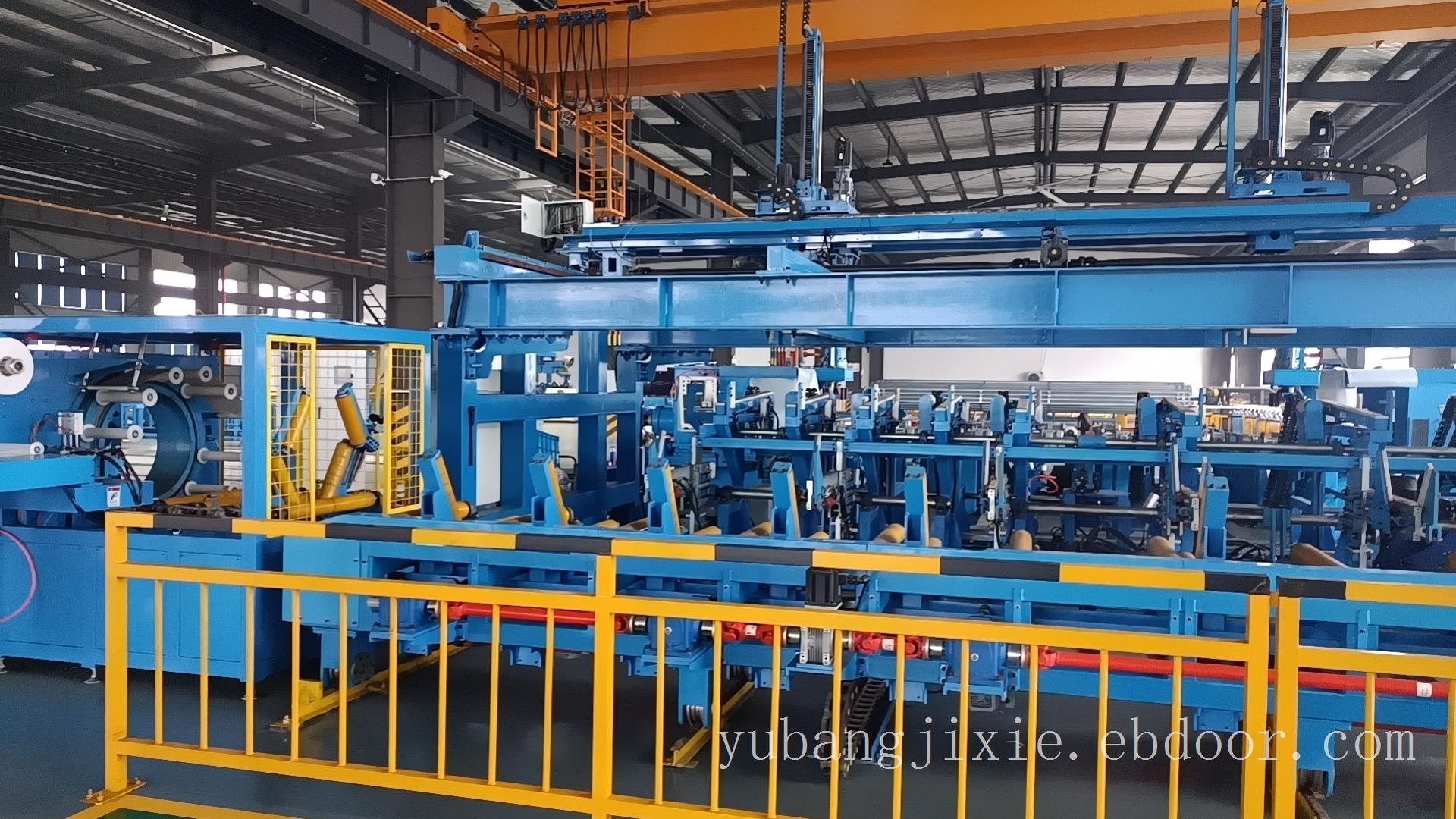 石家庄钢管自动电磁码垛缠绕包装打包流水线-宇邦机械1863309612