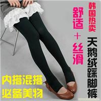 韩版 119 天鹅绒踩脚裤/打底裤 多 