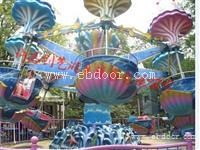 佳木斯创艺批发定制逍遥水母游乐设备公园旋转类厂家火爆销售