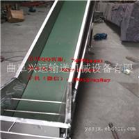 粮油加工厂粮食皮带输送机 杭州市600带宽PVC裙边格挡式皮带机