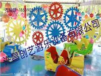 鸡西创艺实惠的魔幻汽车游乐设备公园流行疯狂魔幻车8字旋转车