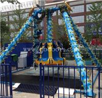 牡丹江好玩刺激经典旋转8座小摆锤游艺设施创艺厂家加工定制