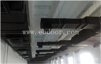 空调风管加工选用共板法兰风管，比角铁风管省时省力节约成本