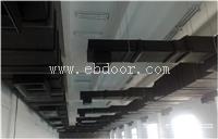 空调风管加工选用共板法兰风管，比角铁风管省时省力节约成本