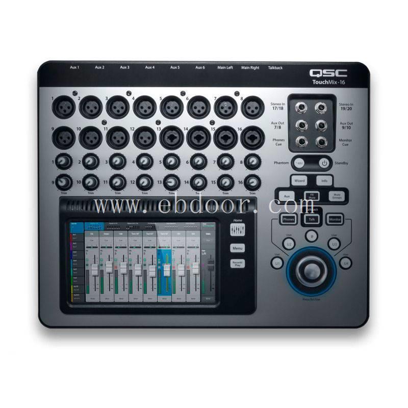 QSC TouchMix-16 数字触摸屏调音台便携式现场演出调音台 16路数