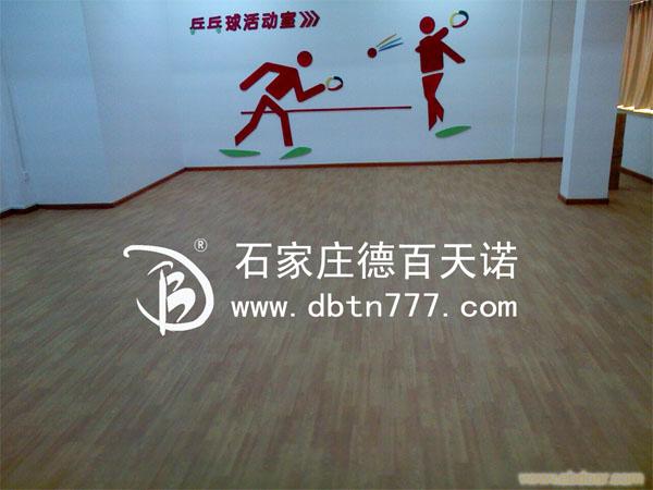 石家庄乒乓球PVC运动地板�