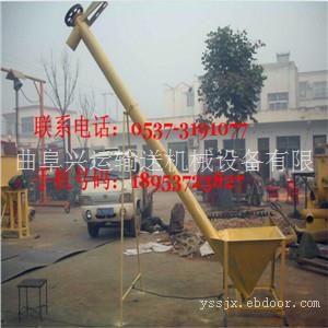 郑州市可调速粉剂绞龙提升机 不锈钢圆管上料提升机