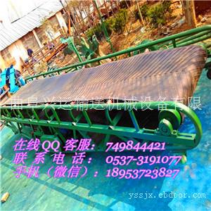 Z型加裙边加格挡皮带机 肇庆市厂各种型号食品级带裙边带隔断输送机